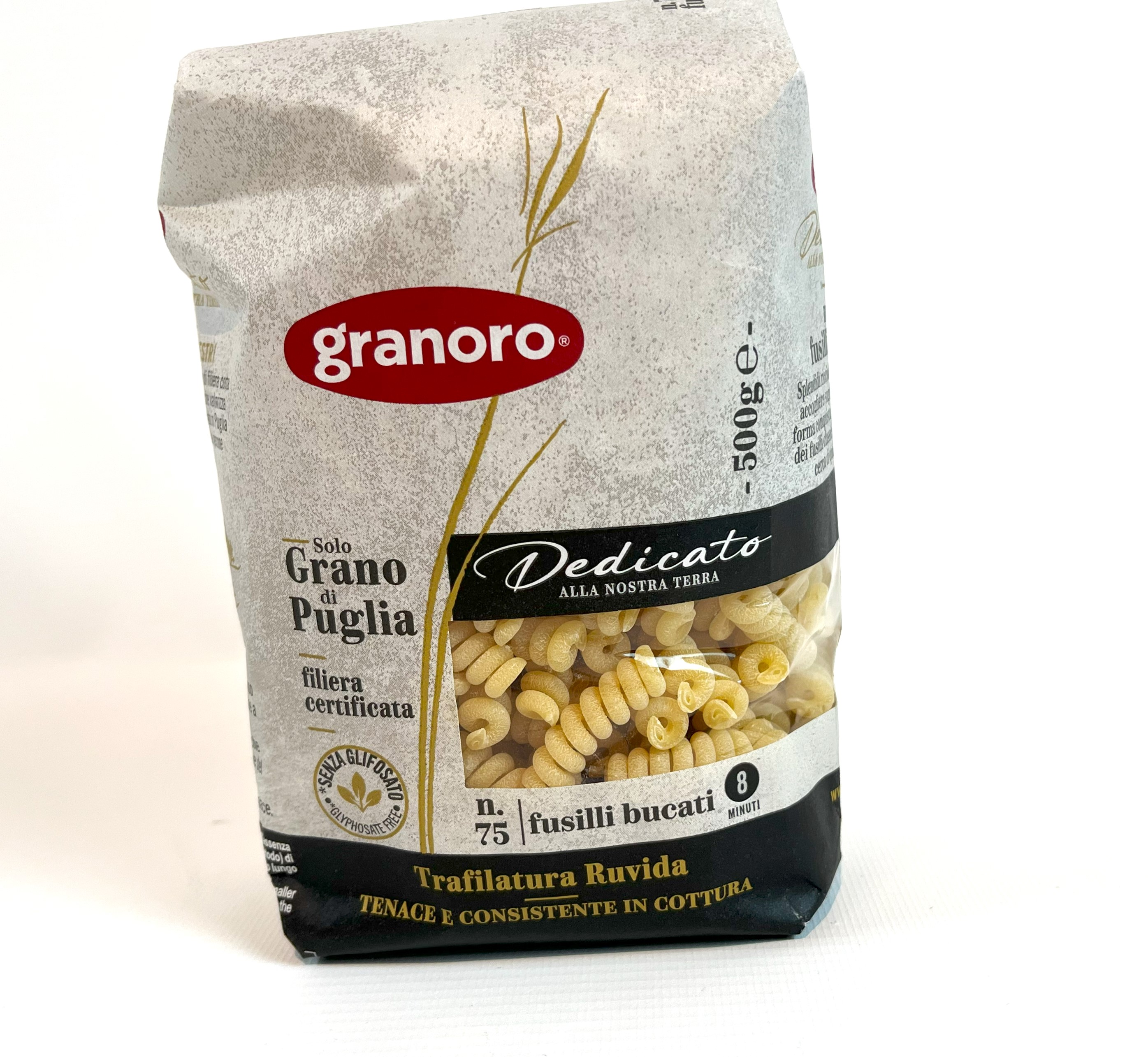 Fusilli Bucati n° 75 | Dedicato alla Nostra Terra | Granoro di Puglia | 500 g