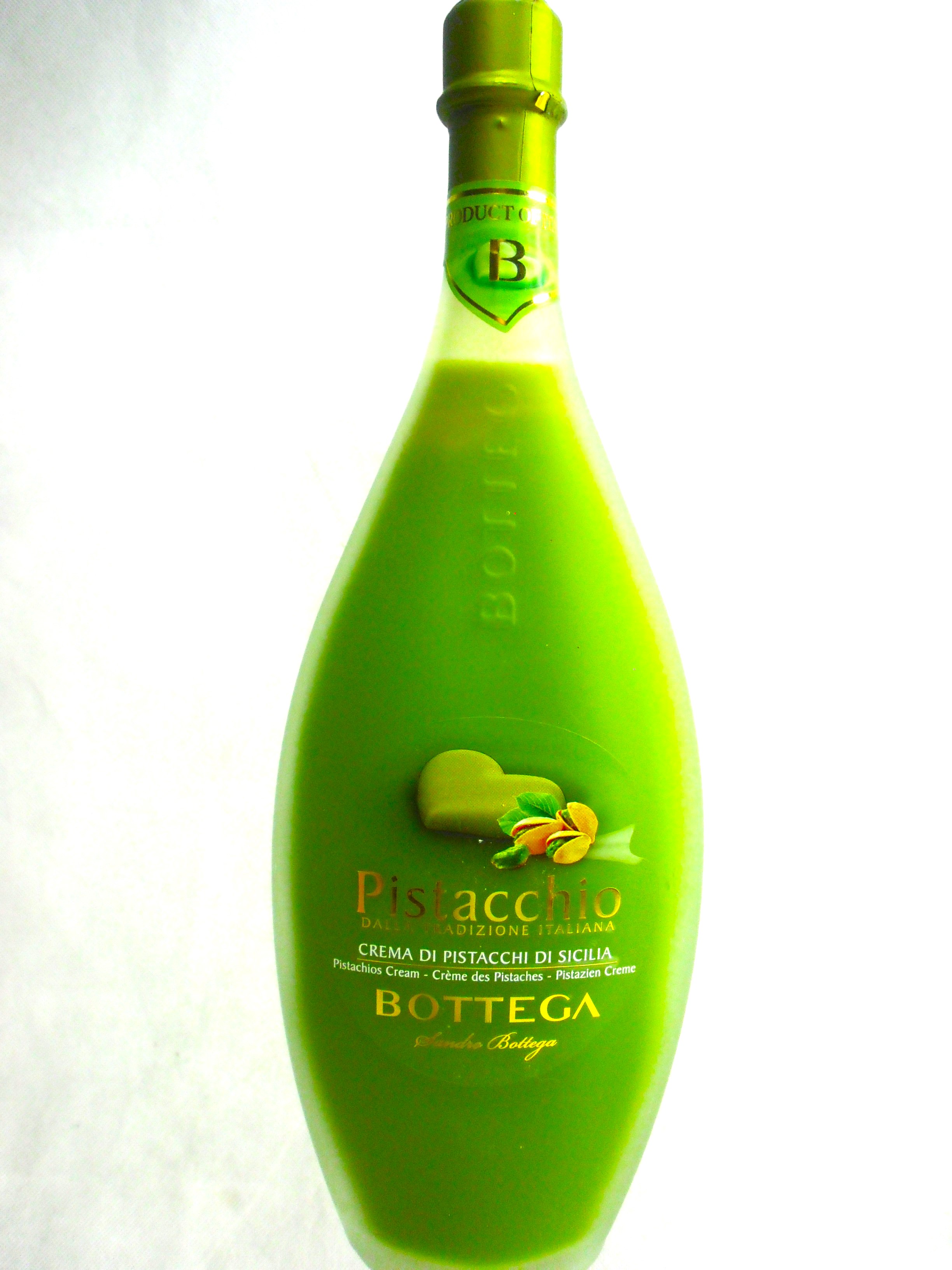 Bottega Crema Di Pistacchio 17% vol. | Pistazien Creme Likör | 0.5l