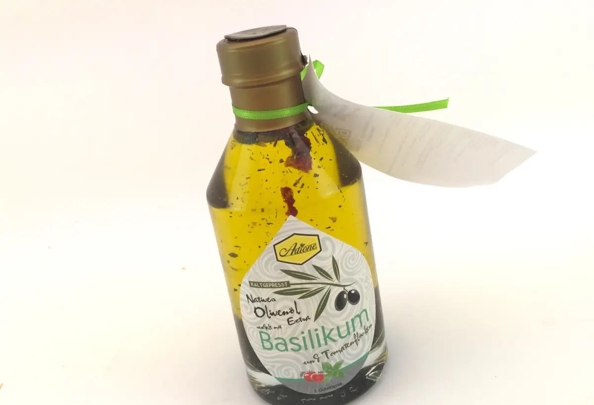 Veredeltes Olivenöl