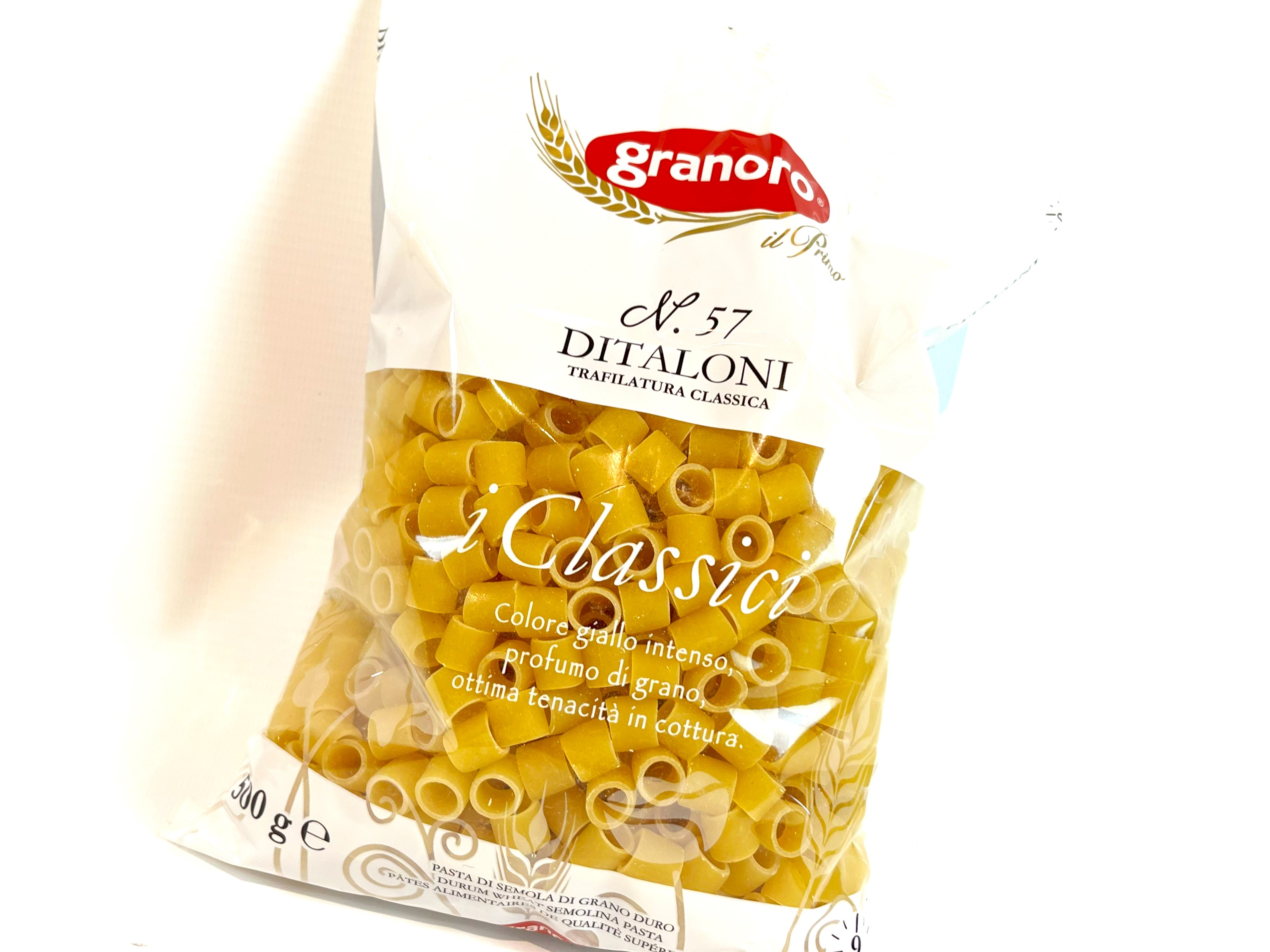 Ditaloni n° 57 | Trafilatura Classica | Granoro di Puglia | 500 g