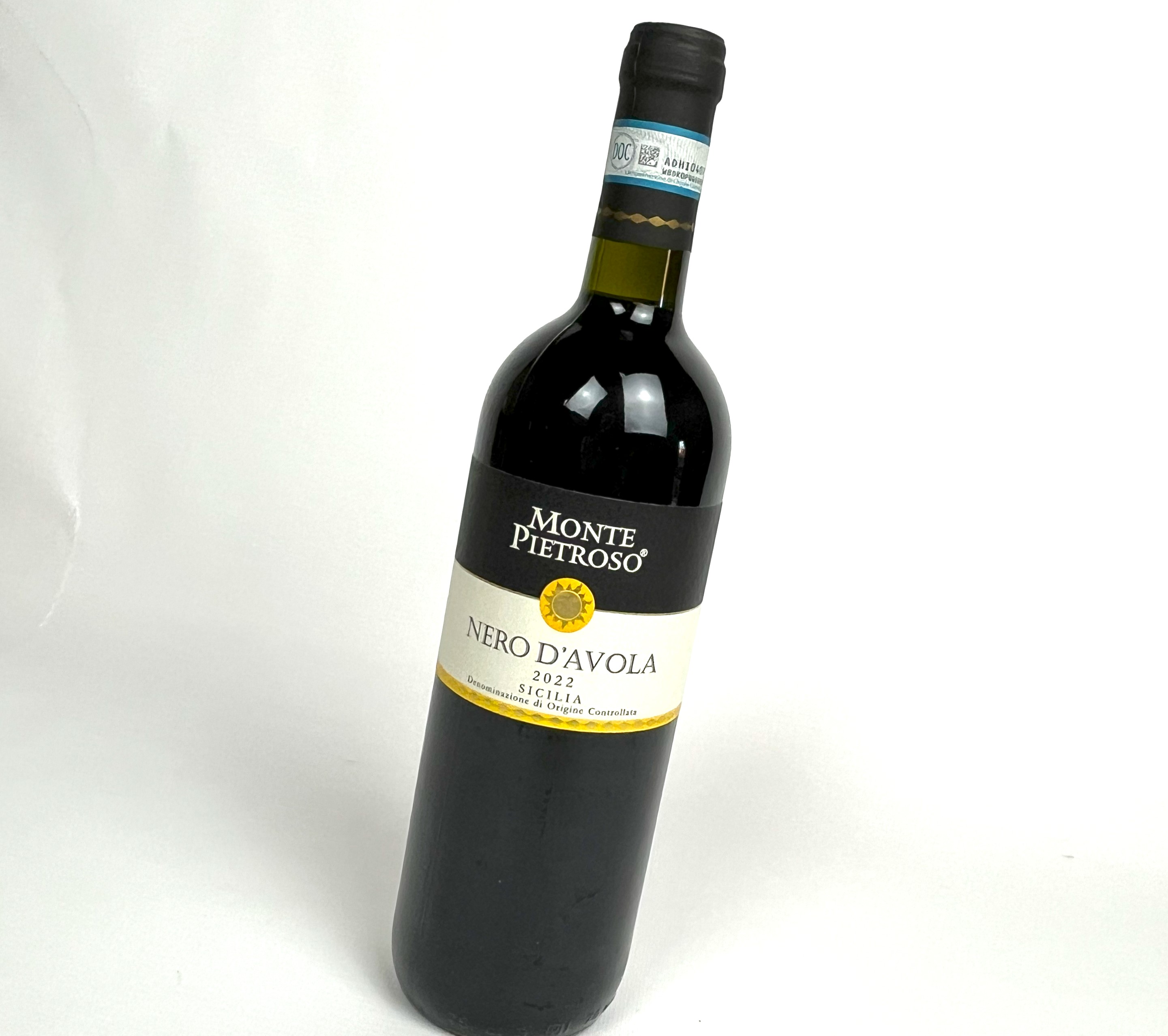 Nero D´Avola Sicilia DOC | Monte Pietroso | 0.75L | 2022 | 13.0% vol. alc.