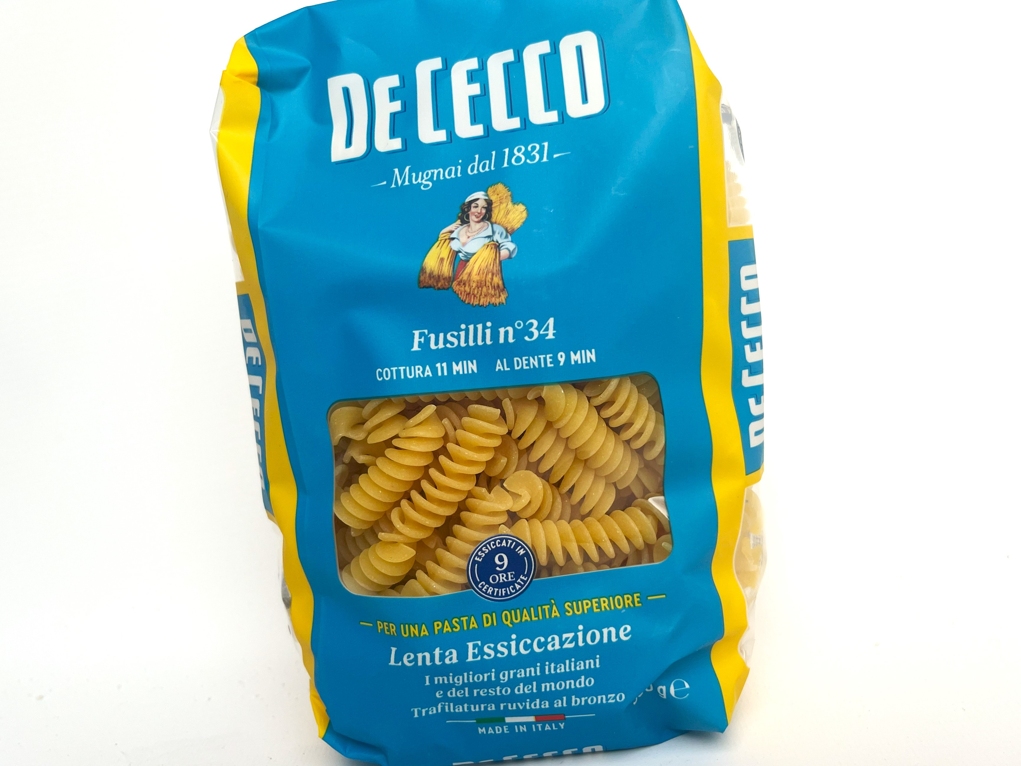 Fusilli n° 34 | Spirelli | Spiralnudeln | De Cecco | 500 g Fusilli n° 34 | Spirelli | Spiralnudeln | De Cecco | 500 g