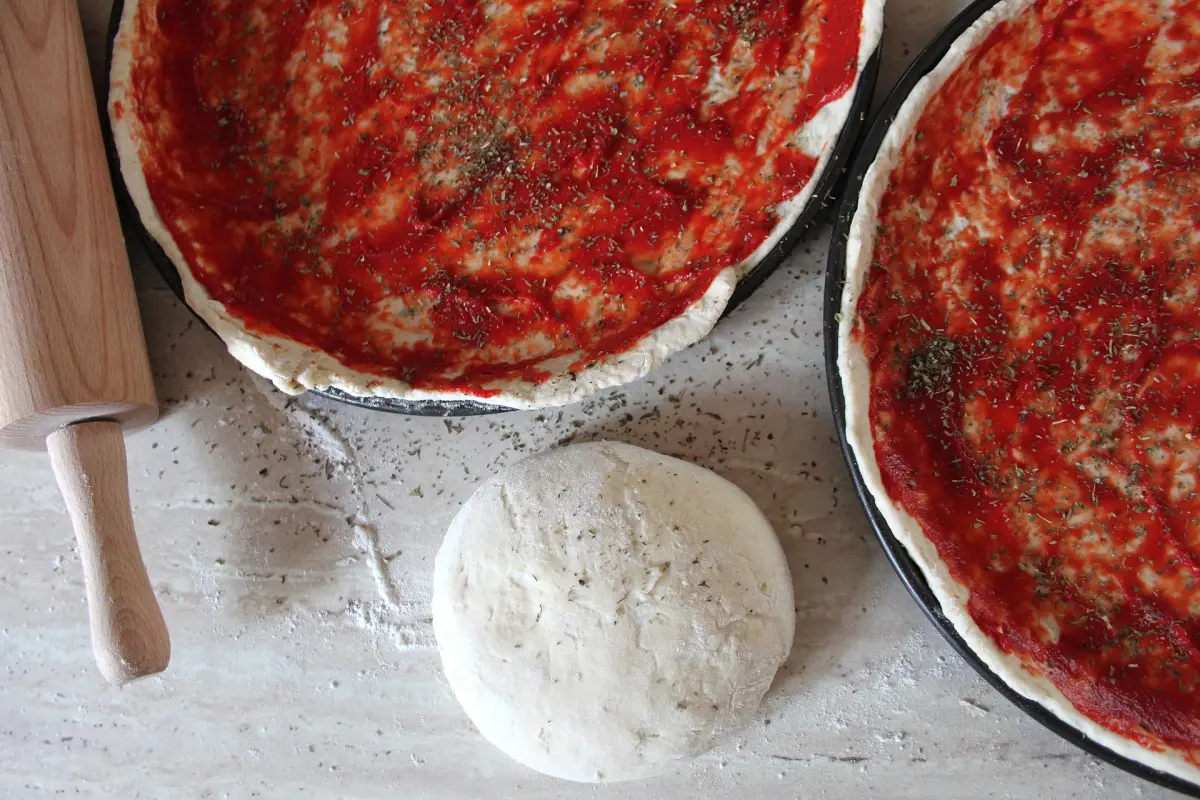 Pizza Teig Pizza Teig