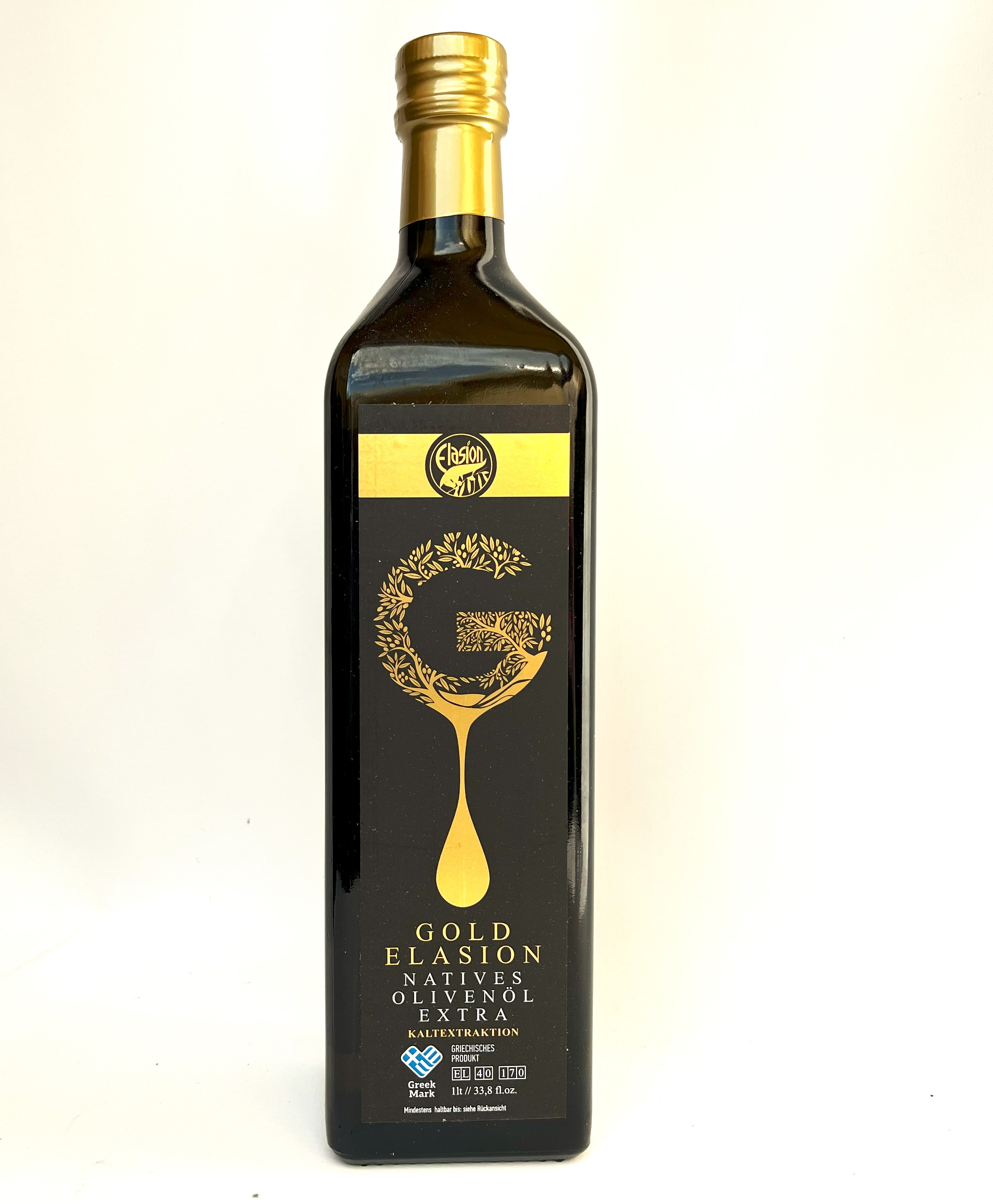 Natives Olivenöl Extra | Gold Elasion Kreta Griechenland | 1L