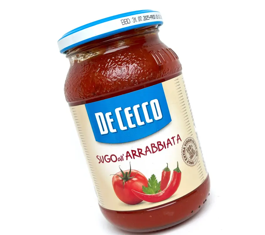 Tomatensauce Arrabbiata | mit scharfem Paprika | De Cecco | 400ml