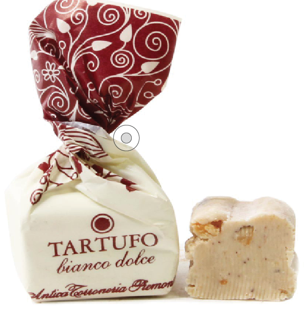 Tartufo Bianchi | Antica Torroneria | Piemonteser Bianchi Praline | 14g Tartufo Bianchi | Antica Torroneria | Piemonteser Bianchi Praline | 14g