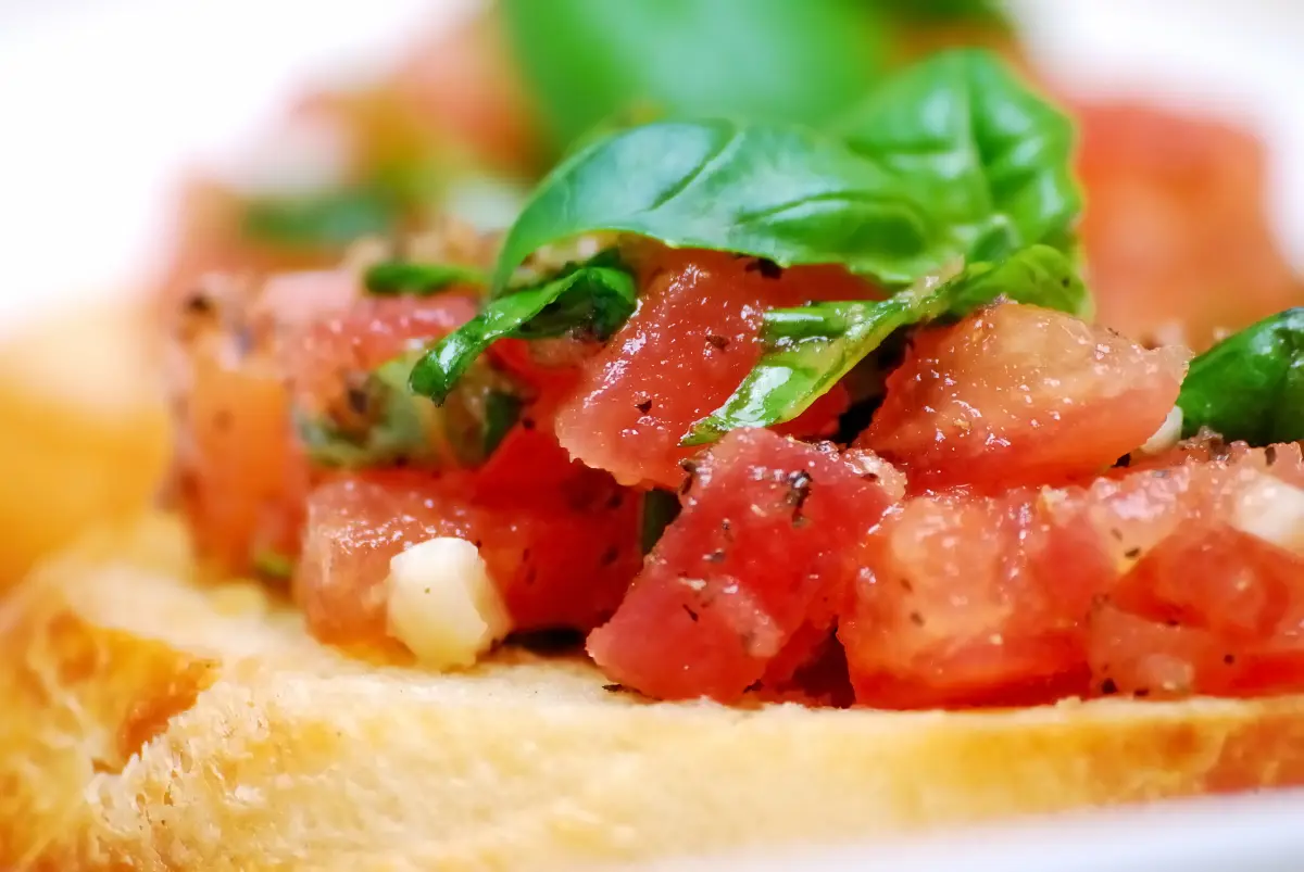 Tomatenwuerfel_Bruschetta Tomatenwuerfel_Bruschetta