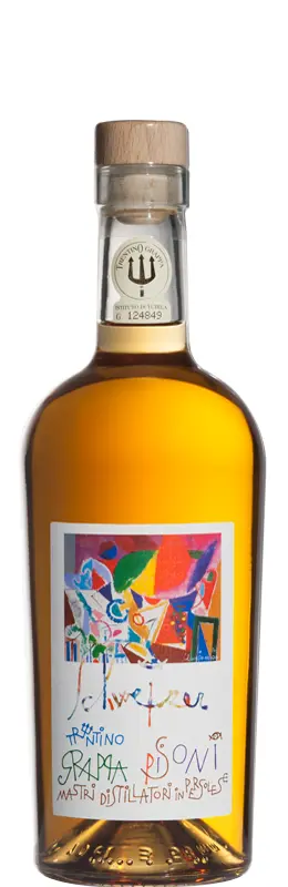 Pisoni Grappa Trentino | Riccardo Schweizer - Barricata | 40,0% Vol. alc. | 0.7L Pisoni Grappa Trentino | Riccardo Schweizer - Barricata | 40,0% Vol. alc. | 0.7L