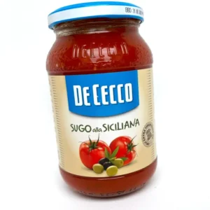 Tomatensauce Sugo alla Siciliana mit Oliven