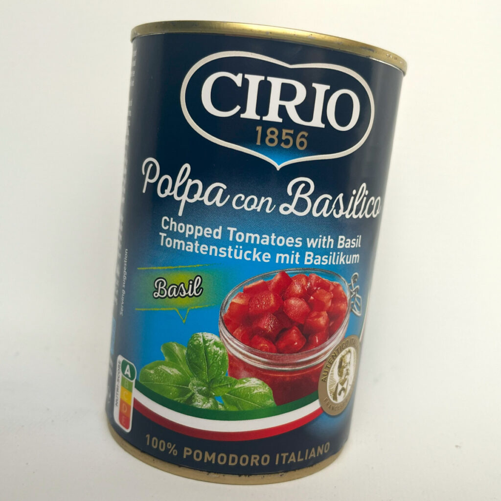 Polpa con Basilico