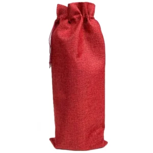 Jutesack Burgunderrot
