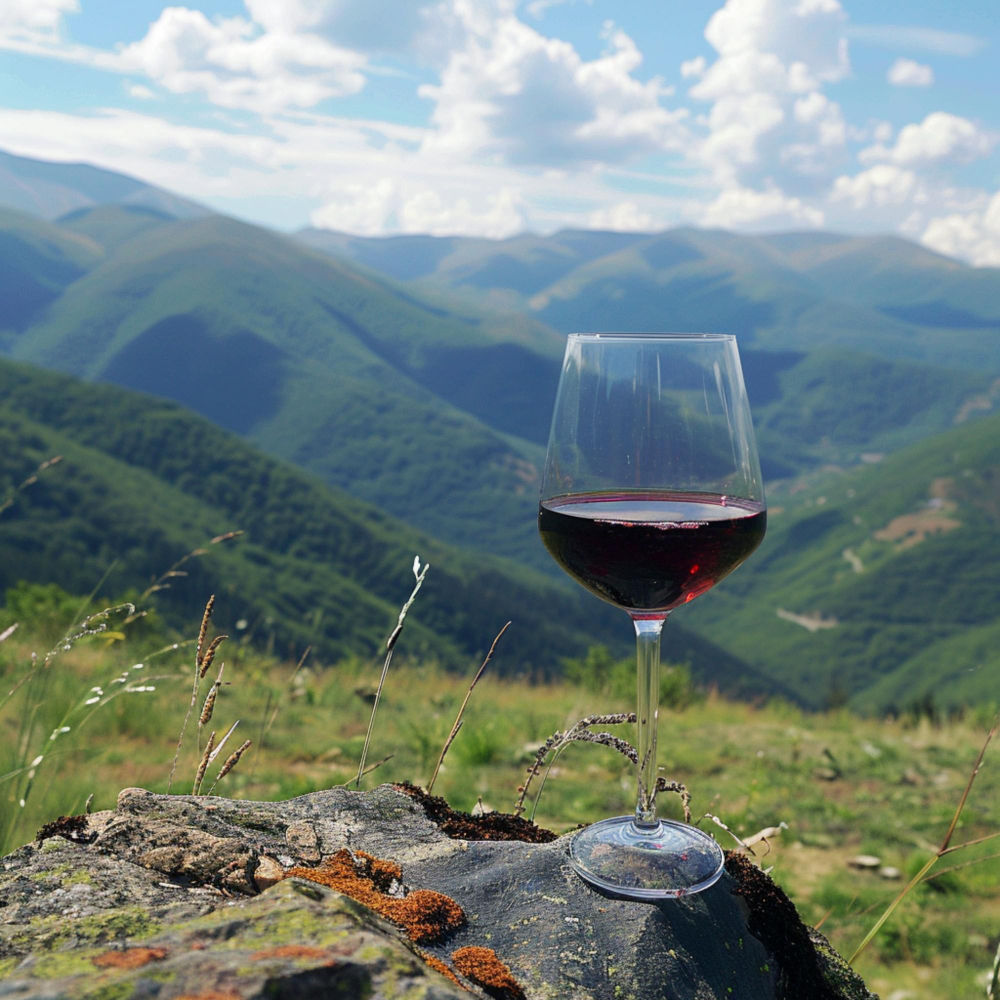 Herxheim am Berg – Dornfelder Rotwein Feinherb – Bild 4