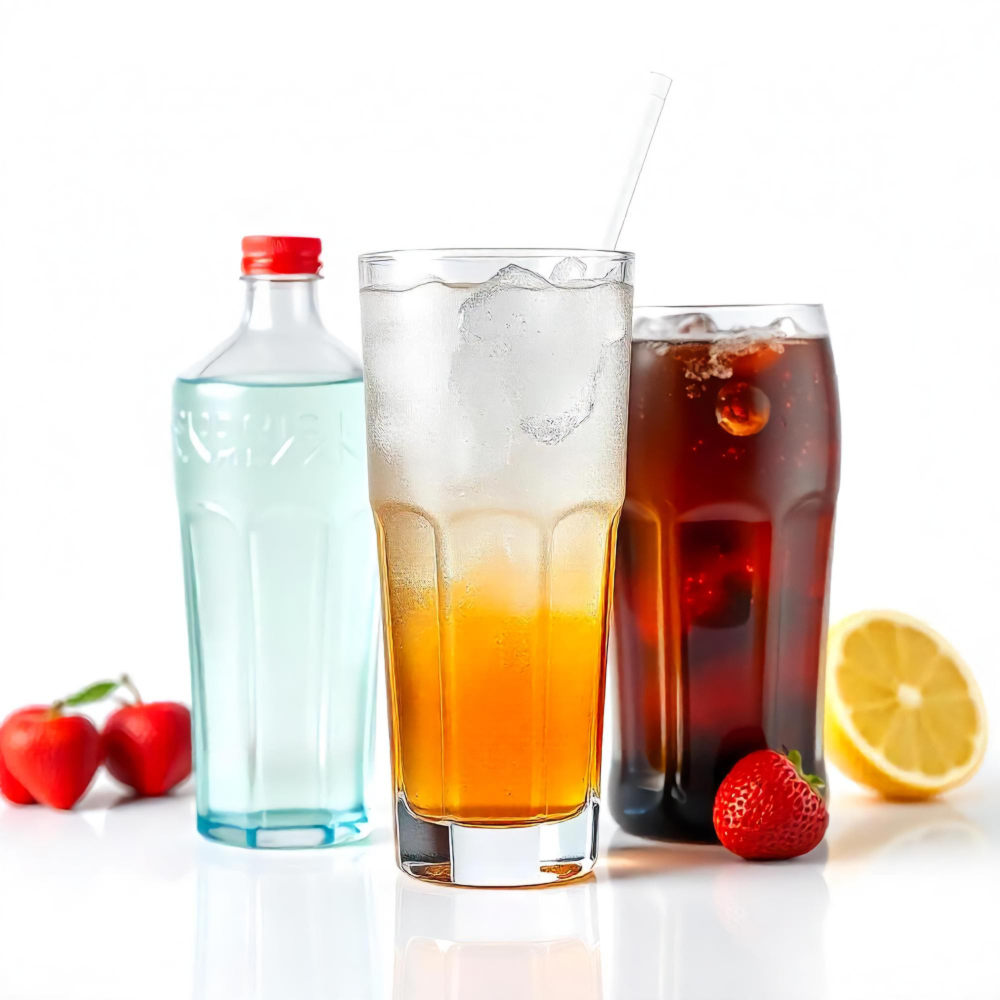 Fruchtgetränke im Glas