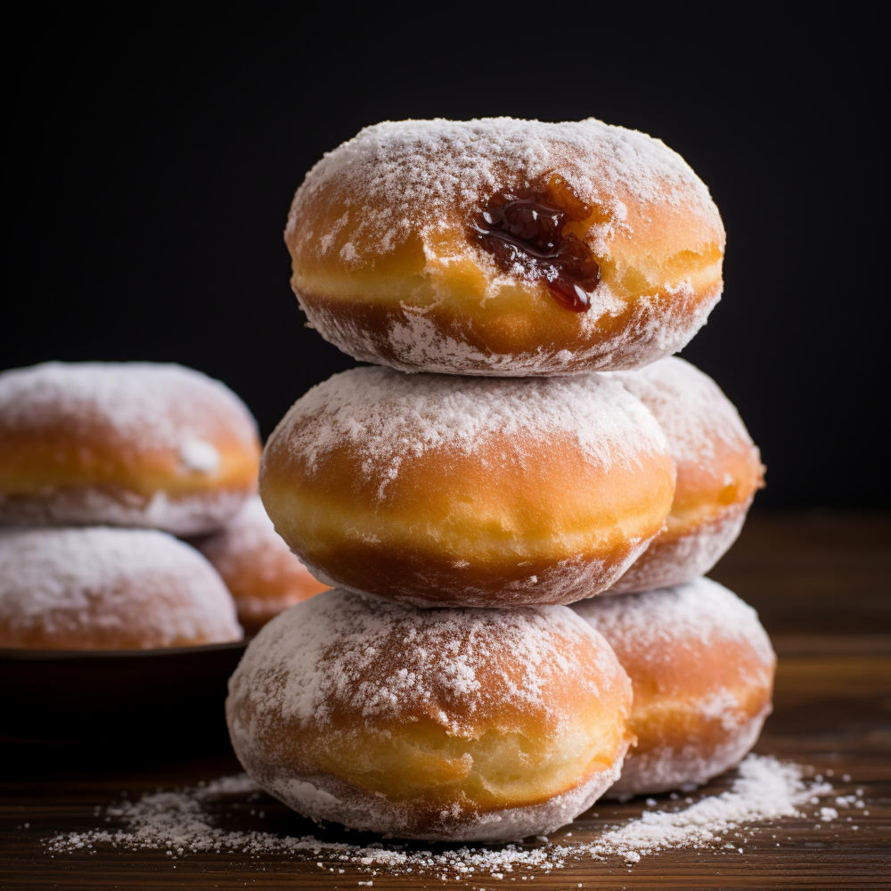 Paczki Traditionelle polnische Donuts