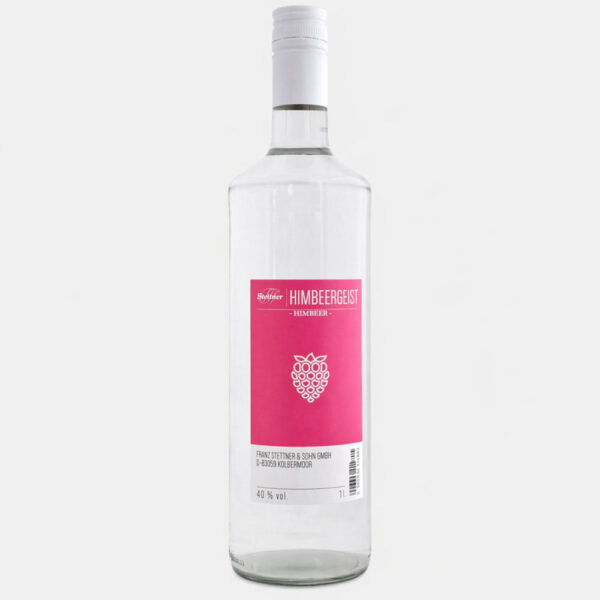 Stettner Himbeergeist – 40 % Vol. – 1 Liter