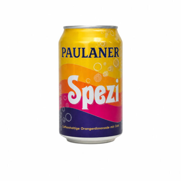 Paulaner Spezi in der 0,33l Dose