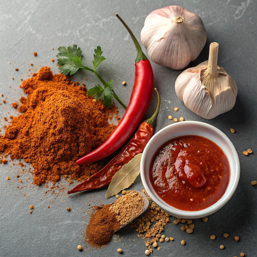 Zusammensetzung mit Chili-Pfefferpulver