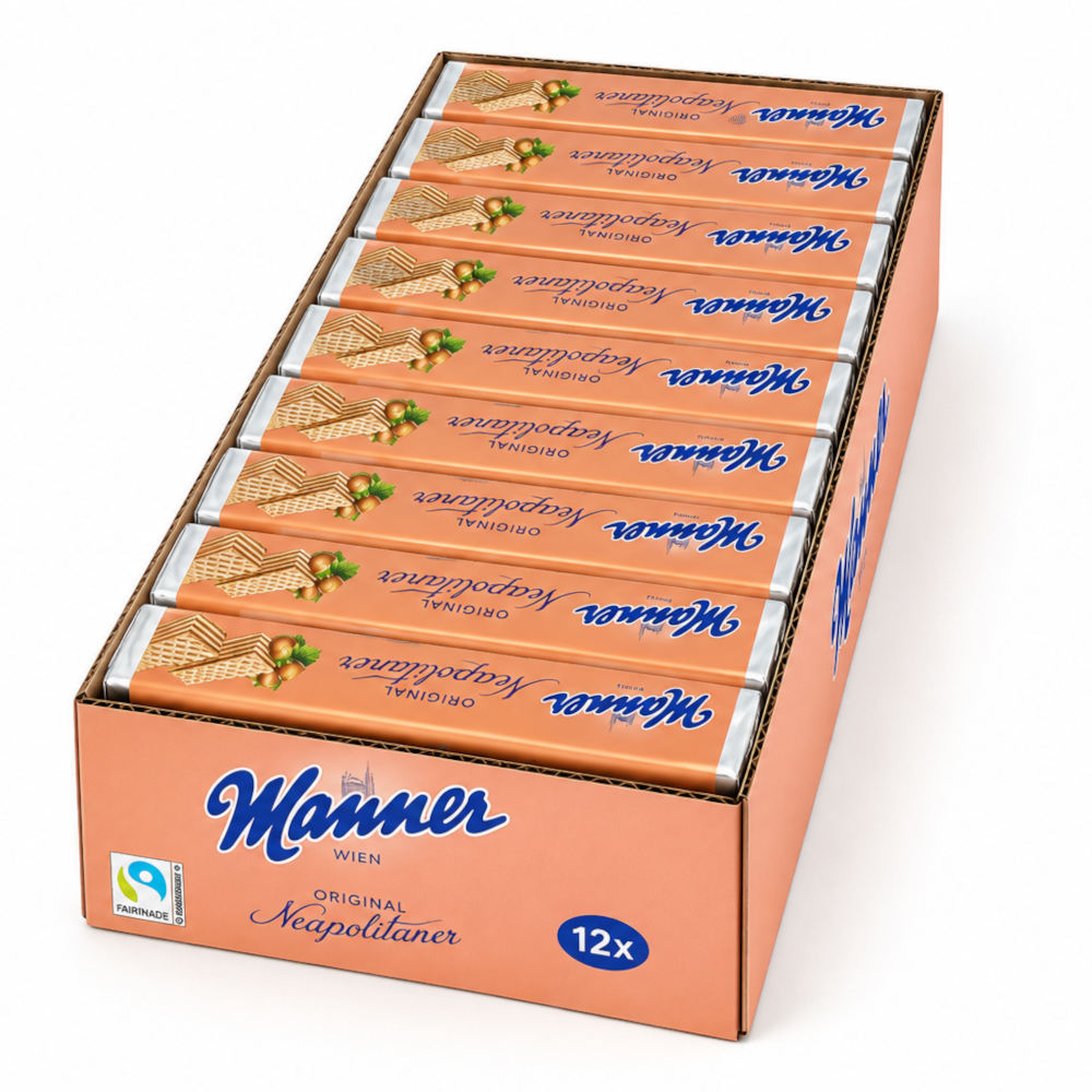 Manner Neapolitaner - 75 g - Haselnuss – Bild 4