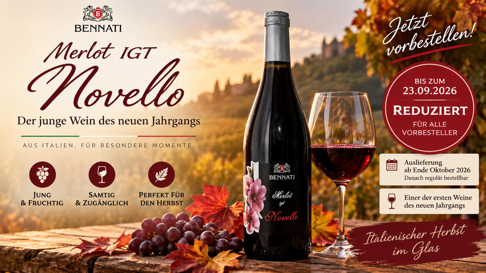Novello - Jetzt vorbestellen